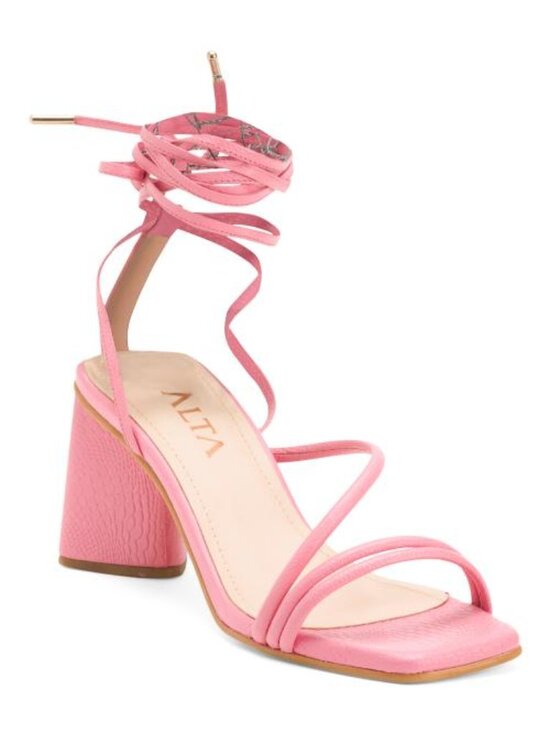 ALTA Shoes - ALTA Made In Colombia Leather Analia Heeled Sandals
